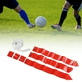 thumbnail image 1 of Ceinture de Football, Drapeau de Ceinture de Football Léger Rouge pour Enfants pour Ligues de Jeunes, 1 of 7