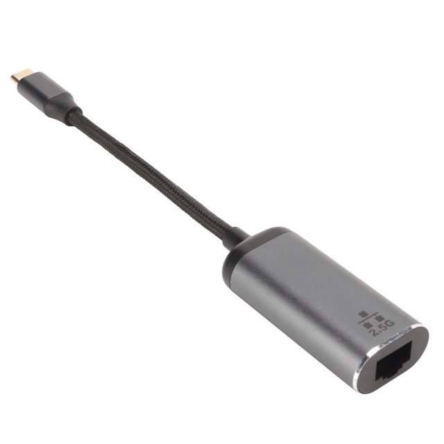 USB C To Ethernet Adapter, Cable USB Type C To RJ45 Adapter 2500M For Computers