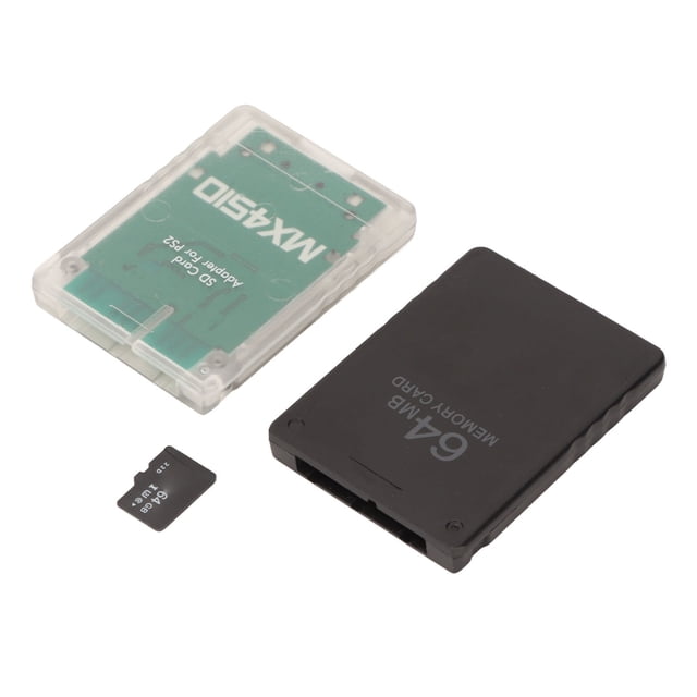 64MB Game Memory Card with FMCB Function for , Ability to Storage Games or Make Hard Disk Boot Program Card, Such As FMCB Free McBoot V1.953/v1.966