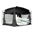 thumbnail image 1 of Carpa para Cama Porayhut Portátil con Privacidad, Oscurecimiento y Talla Queen, 1 of 9