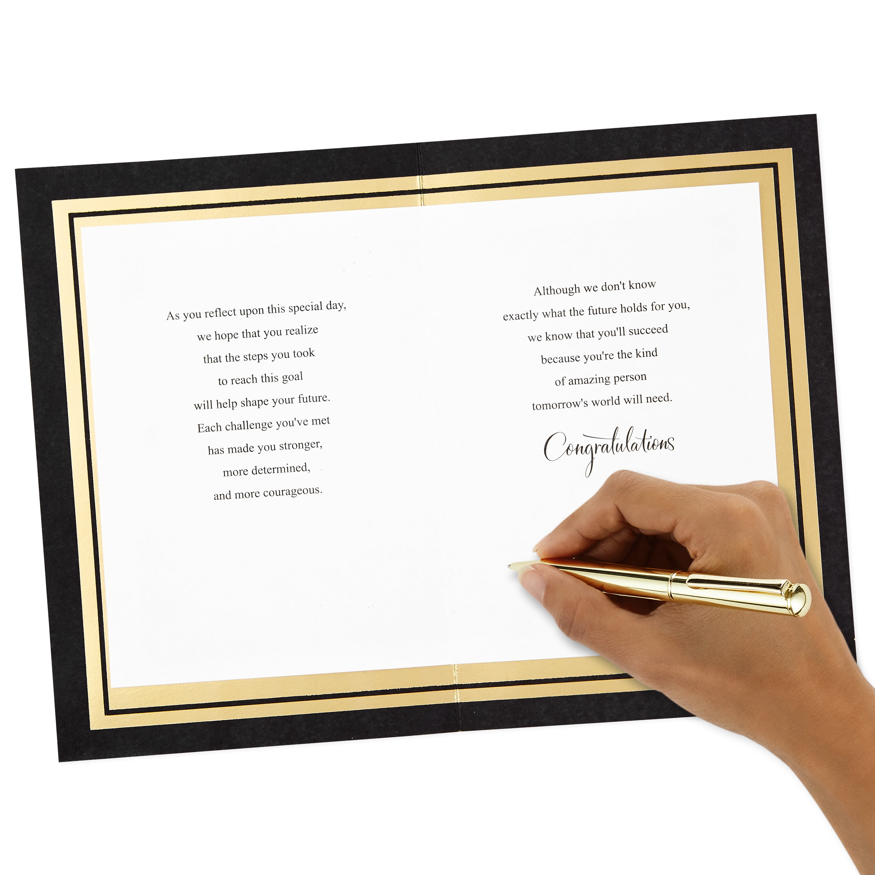 Hallmark Graduation Card from Both of Us (So Proud of You)