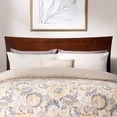 thumbnail image 4 of AFI Metro Full Low Profile Wood Platform Bed Frame with Panel Headboard, Walnut, 4 of 9