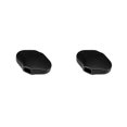 thumbnail image 4 of Yuarrent Clavijas de afinación de guitarra eléctrica, afinadores de teclas de cuerdas musicales, cabezales de máquina, botones de pieza de repuesto, Negro 2piezas Yuarrent CBP210484, 4 of 5