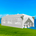 thumbnail image 2 of Outdoor Party Wedding Tent - 10'x30' Garden Gazebo Pavilion, 8 Removable Sidewalls For Cater Events, 2 of 15