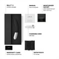 thumbnail image 2 of LELO Billy 2 Prostate Massager with 8 Vibration Modes, Latex, for Men, Black, 2 of 6
