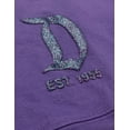 thumbnail image 3 of Disneyland Spirit Jersey Portion Purple Puff Glitter Oversized Pullover Shirt (Small, Purple), 3 of 9