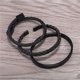 thumbnail image 4 of Pulsera para mujer, regalo para mujer, 3 piezas/juego, pulsera de acero de titanio con números romanos y hebilla de herradura para hombre., 4 of 5