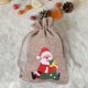 thumbnail image 2 of Bolsas Navideñas De Yute Y Lino, Bolsas De Regalo Con Cordón De Yute Y Lino Para Dulces Y Obsequios Navideños, 2 of 5