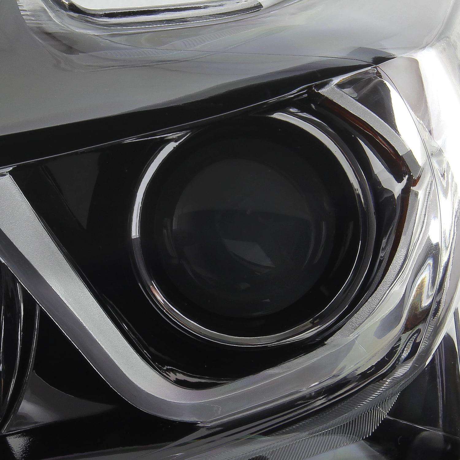 AKKON - Fits 2016-2018 Maxima S | SL | SV [Halogen Type] DRL LED Running Turn Signal Chrome Headlights Pair Driver + Passenger