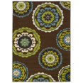 thumbnail image 1 of Oriental Weavers Caspian 6'7" x 9'6" Machine Woven Rug in Brown, 1 of 2