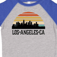 thumbnail image 4 of Inktastic Los Angeles California Skyline Retro Boys or Girls Toddler T-Shirt, 4 of 5