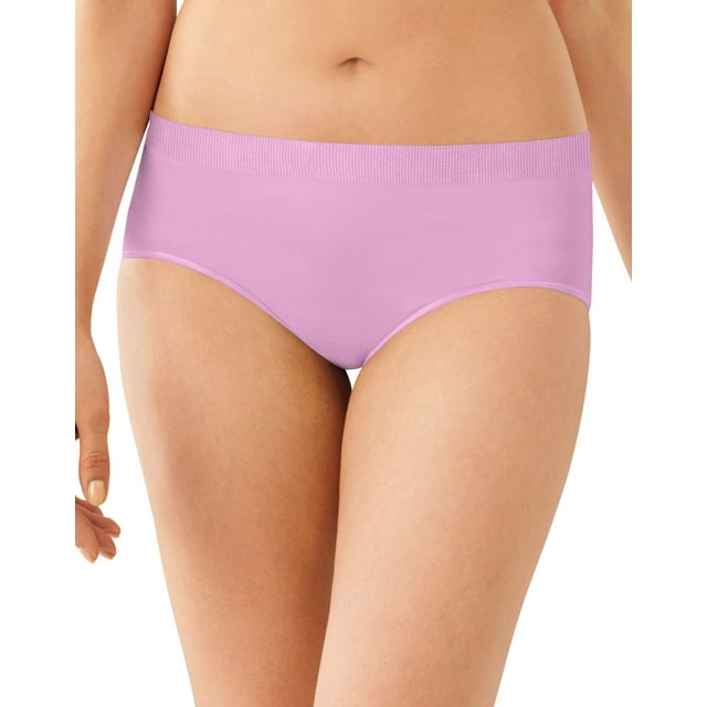 Barely There by Bali Womens Comfort Revolution Microfiber Seamless Hipster, 10/1