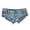 Blue, variant on Workout Shorts Cowboy Woolen Fringe Tight Fitting Pants Pole Dance Ultra Low Waist Ultra Short Pants