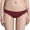 Red, variant on Jamicy Womens Underwear Valentine's Day Gift Solid Color Comfort Breathable Seamless Low Rise Hipster Panty