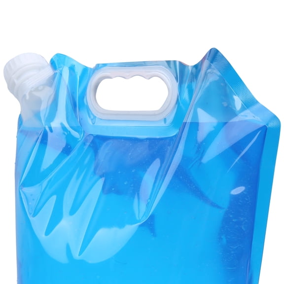 EBTOOLS Water Container Bag,Drinking Water Bag,3Pcs 5L Large Capacity Nozzle Bag Outdoor Sports Portable Foldable Drinking Water Bag