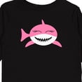 thumbnail image 4 of Inktastic Cute Pink Shark Boys or Girls Long Sleeve Toddler T-Shirt, 4 of 5