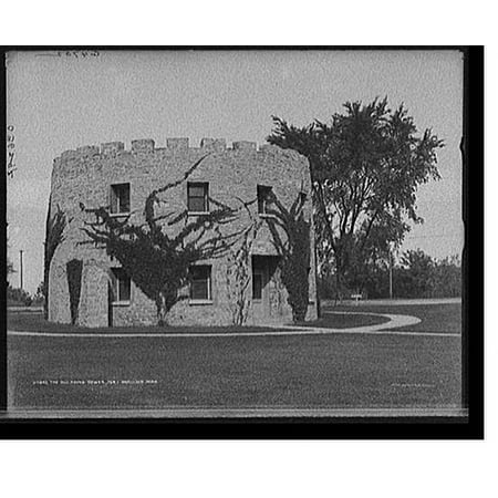 Historic Print, The Old round tower, Fort Snelling, Minn., 16" x 20"
