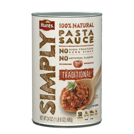 UPC 027000423301 product image for Hunt's Simply Pasta Sauce Traditional, 24 oz | upcitemdb.com