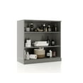 thumbnail image 3 of Palace Imports 100% Solid Wood 32" Bathroom Cabinet with Adjustable Shelves, Gray, 3 of 3