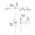thumbnail image 5 of Concealed Pressured-Balanced Complete Shower System with Rough-In Valve, 5 of 5