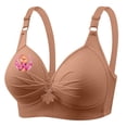 thumbnail image 5 of Wiyuqeen Women's Push up Bra BC Cups Inspirational Graphic Adjustable Straps Wireless Comfort T-Shirt Bras Full Support, 5 of 5