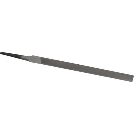 

Nicholson 6 Long Smooth Cut Half Round American-Pattern File Single Double Cut 11/64 Overall Thickness Tang