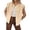 Brown, variant on Sleeveless Wool Blend Casual Gilet for Women, Collared Open Front Cap Sleeve Vest, Everyday Warm Layering Outerwear, 1 Piece, S-XL