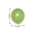 thumbnail image 2 of BalsaCircle 25 Moss Green Matte Round 12" Latex Helium Plain Balloons Wedding Events, 2 of 8