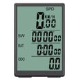 thumbnail image 1 of Computadora para bicicleta Computadora para bicicleta inalámbrica Velocímetro impermeable con pantalla LCD verde, 1 of 8