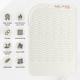 thumbnail image 5 of Tapete resistente al calor - Soporte para rizador de pelo - Tapete de silicona resistente al calor - Tapete para maquillaje - Tapete para herramientas calientes - Soporte para plancha de pelo - Decora, 5 of 5