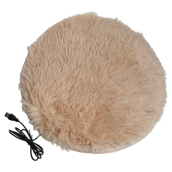USB Plush Pet Electric Blanket Heating Warming Blanket Cat Dogs Winter Mat 40 cm