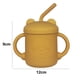 thumbnail image 2 of Vaso de entrenamiento de silicona y pajita para niños pequeños, 8 meses, 2 of 5