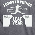 thumbnail image 3 of CafePress - Forever Young Feb 29Th Leap Year T Shirt - Mens Tri-blend T-Shirt, 3 of 4