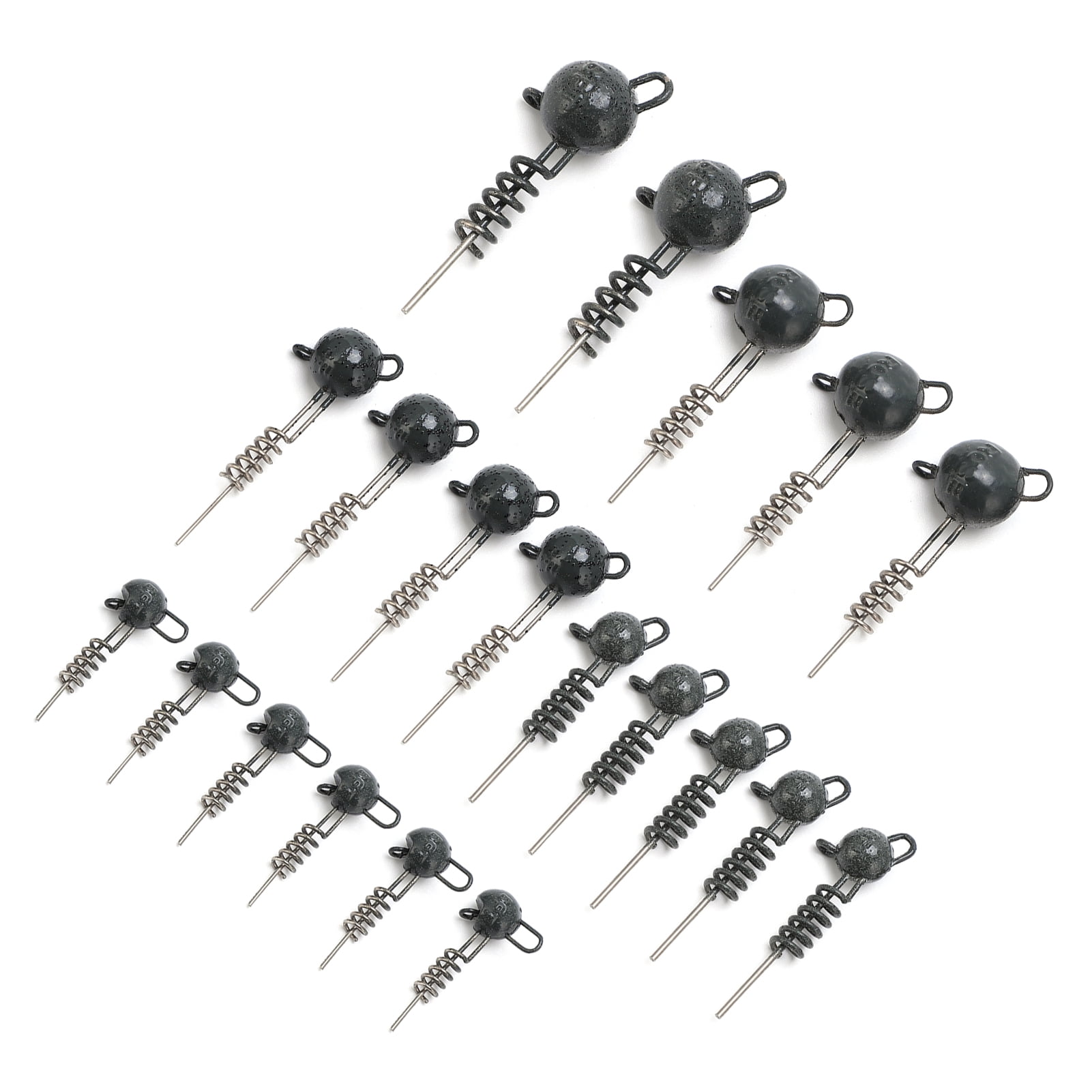 5‑20g Durable Fish Head Hooks with Round Jig Head High Quality Fishing Accessories