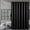 Black, variant on White Fabric Shower Curtain with Weighted Bottom Hem, 120GSM Heavy Duty Shower Curtain Liner Washable, Plain White Elegant Waterproof Cloth Hotel Bathroom Curtain Set with Hooks, 72x72