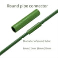 thumbnail image 2 of 20 Piezas 11MM Conectores Rectos de Estaca Jardín Plástico para Tubería Conexión Soporte Plantas Alta Resistencia, 2 of 5