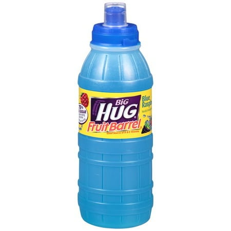 Big Hug Fruit Barrels Blue Raspberry Drink, 16 fl oz - Walmart.com