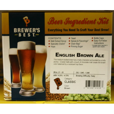 English Brown Ale Homebrew Beer Ingredient Kit