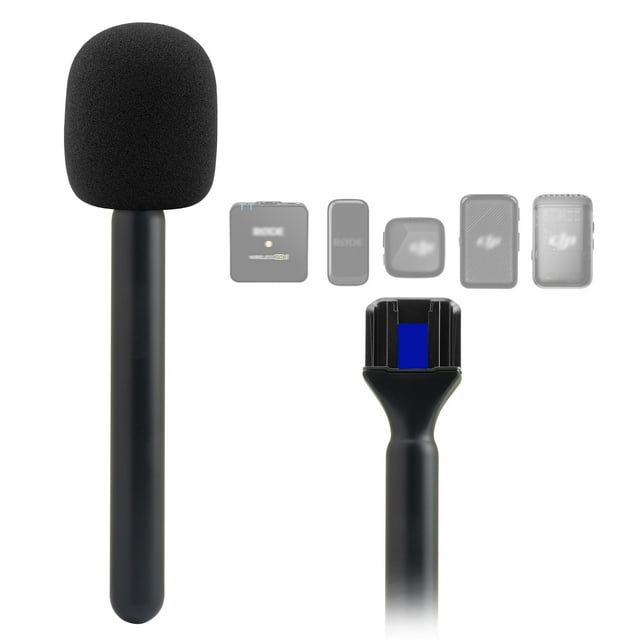 Soporte de micrófono JCMOYUTY para DJI Mic Mini, Mic 1, Mic 2