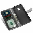 thumbnail image 2 of Mobile Phone Cover for Samsung J7 2017, Cover Premium Pu Leather Tpu Flip Cover Magnetic Closure Card Compartment Stand Function Wallet with Lanyard Protective Cover, 2 of 7