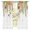 White, Pine Green, Sage, Chestnut, variant on Fall Leaf Sheer Curtains 84 Inches Long, Farmhouse Vintage Country Maple Pinecones Beige Light Filtering Window Curtains for Living Room, Rod Pocket Voile Sheer Curtain Drapes, 52"W x 84"L, 2 Panels
