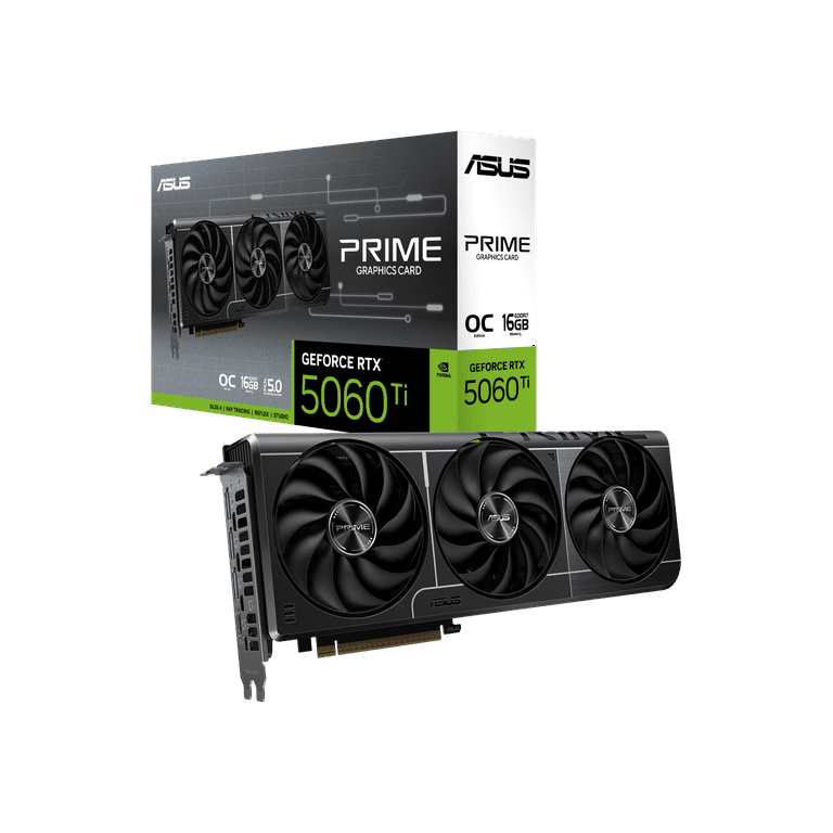 d*p様 ASUS GeForce RTX 5060 Ti 16GB OC GeForce RTX 5060 Ti OC DUAL 16GB GDDR7 Semi-fanless Graphics