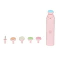 thumbnail image 1 of Electric Nail File Baby, Multifunction Baby Nail Trimmer Electric With 6 Grinding Heads For Home Pink, 1 of 8