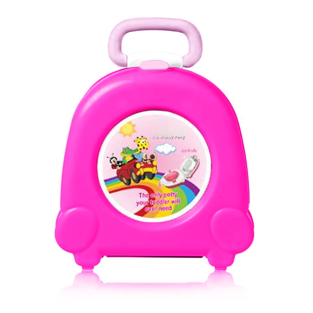 Cute Baby Portable Urinal Travel Car Toilet Kids Vehicular Potty For Boy UK 