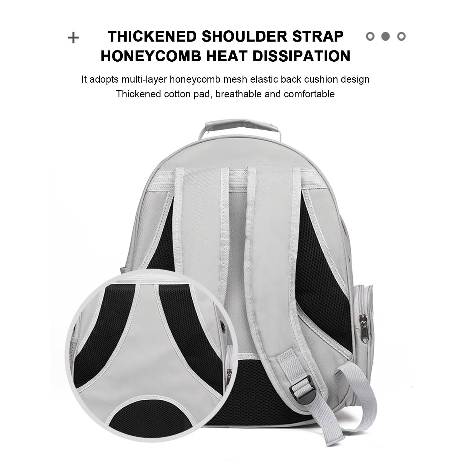 Summercome Cat Backpack Carrier with Transparent Space Capsule, Pet Bubble Carrying Bag for Small Medium Kitty & Puppy, Backpack Airline Approved, Breathable Pet Travel Bag for Hiking Walking Camping