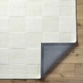 thumbnail image 5 of Hauteloom Tegan Wool Living Room, Bedroom Area Rug - Contemporary - Ivory, Pearl, Cream - 8' x 10', 5 of 7