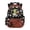 Cartoon Dinosaur Basketball, variant on Dinosaur & Fossil Green Camo Print Kids School Backpack, 17" Large Capacity Bookbag, Multi Pockets School Bag for Boys Teens Preschool Elementary Middle High School