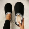 thumbnail image 3 of Cozy Women's Slipper Boots - Plush Lining, Thick Soles - Ideal for Fall & Winter Indoor Wear, 3 of 10