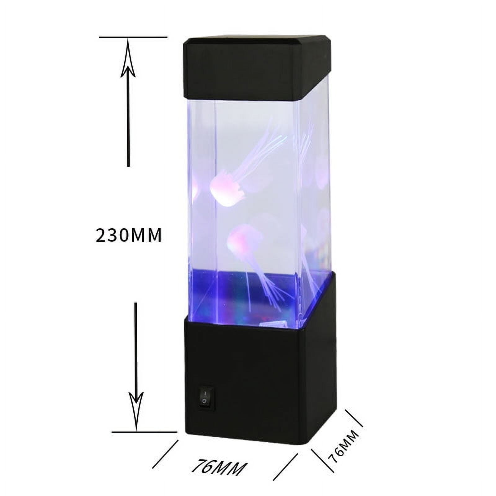 Jellyfish Aquarium colorful color changing electronic pet simulation fish tank creative home gift toy viewing Creative Home Gift