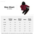 thumbnail image 2 of URMAGIC Toddler Boy Clothes Hoodie Sweatsuit Outfits Kids Flannel Plaid Shirt Top Pants Set for Fall Winter Spring 1-5T, 2 of 11